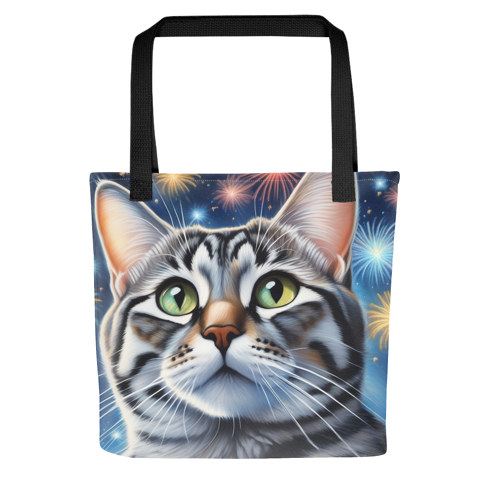 PugMug Custom Tabby American Shorthair Cat Tote