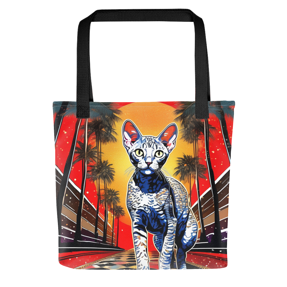 PugMug Custom Tabby Devon Rex Cat Tote