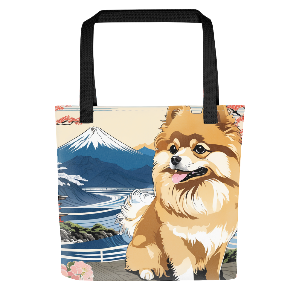 PugMug Custom Tan Pomeranian Tote