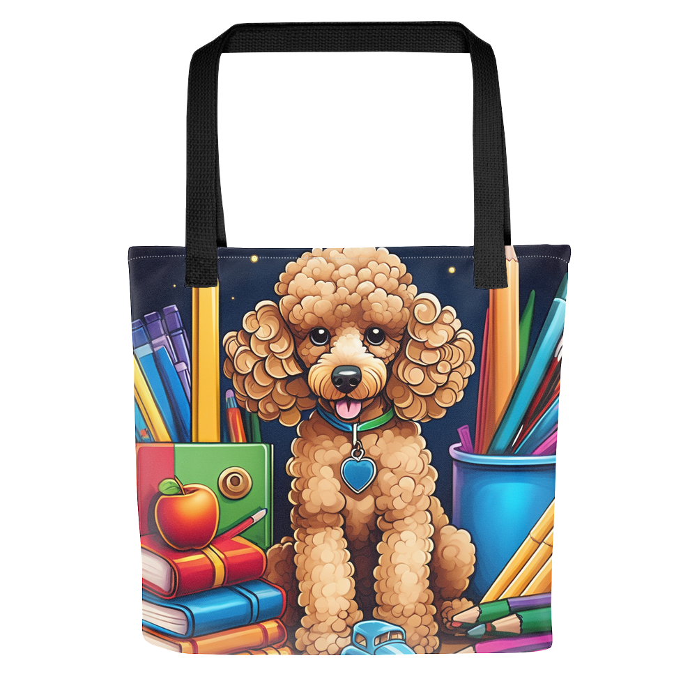 PugMug Custom Tan Poodle Tote