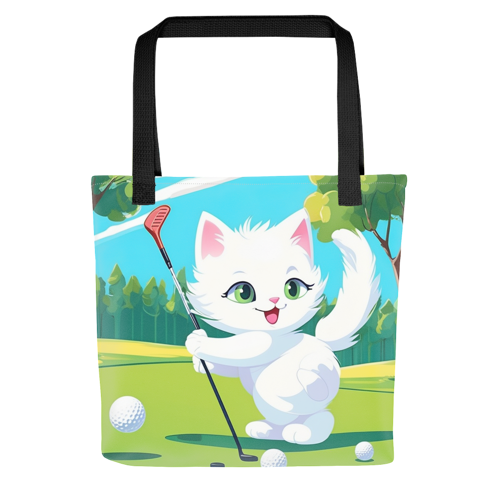 PugMug Custom White Companion Cat Tote
