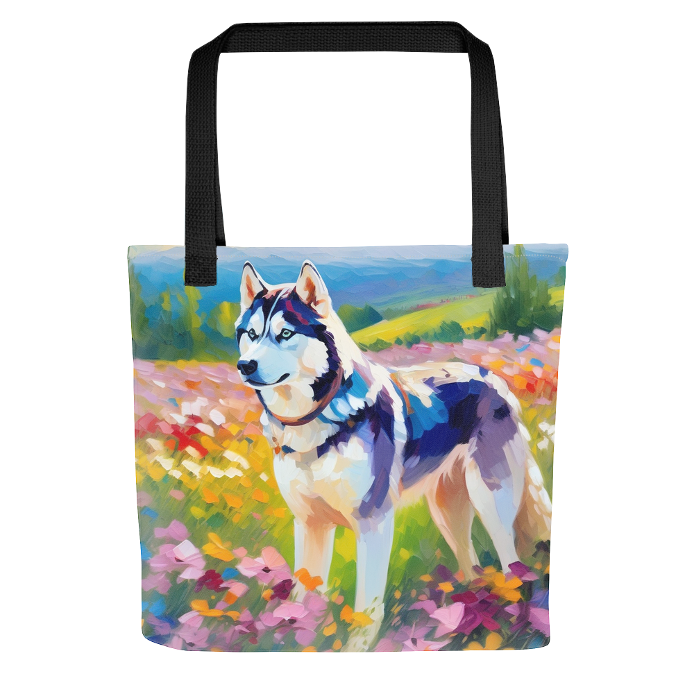 PugMug Custom Siberian Husky Tote