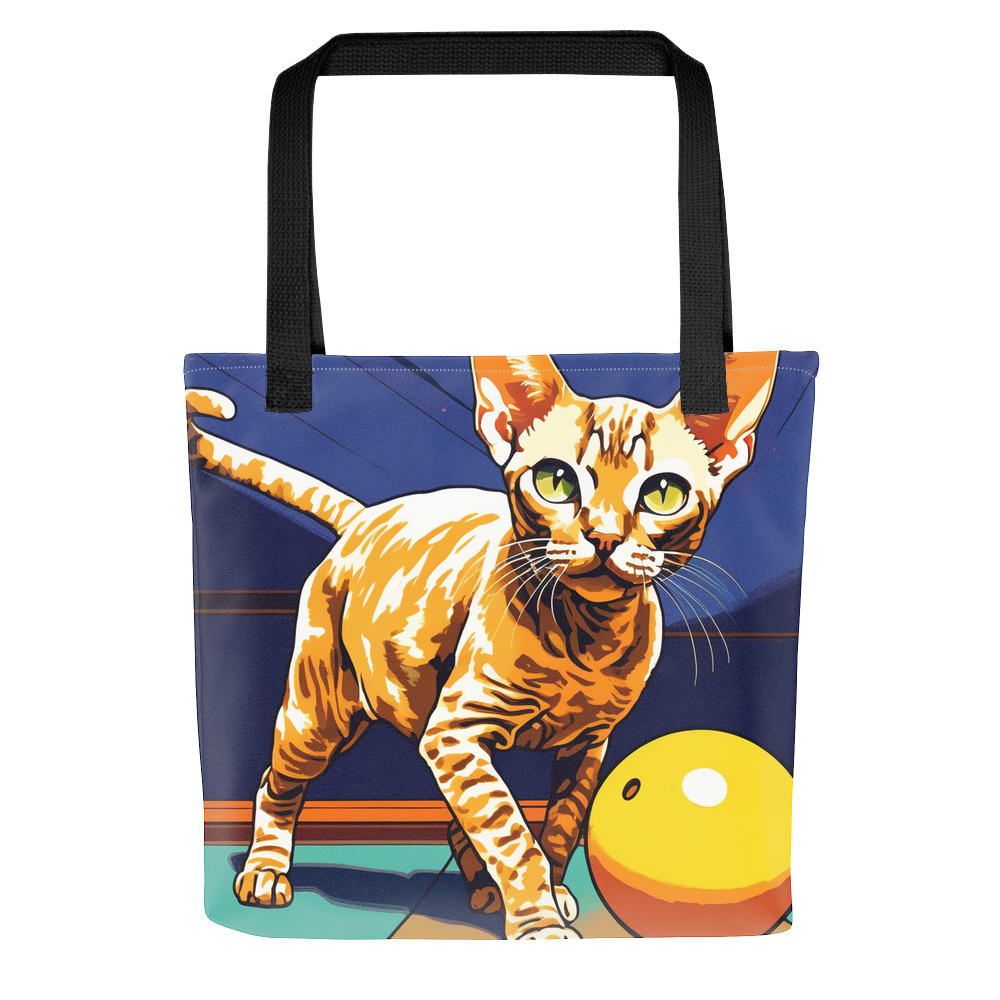 PugMug Custom Tabby Devon Rex Cat Tote