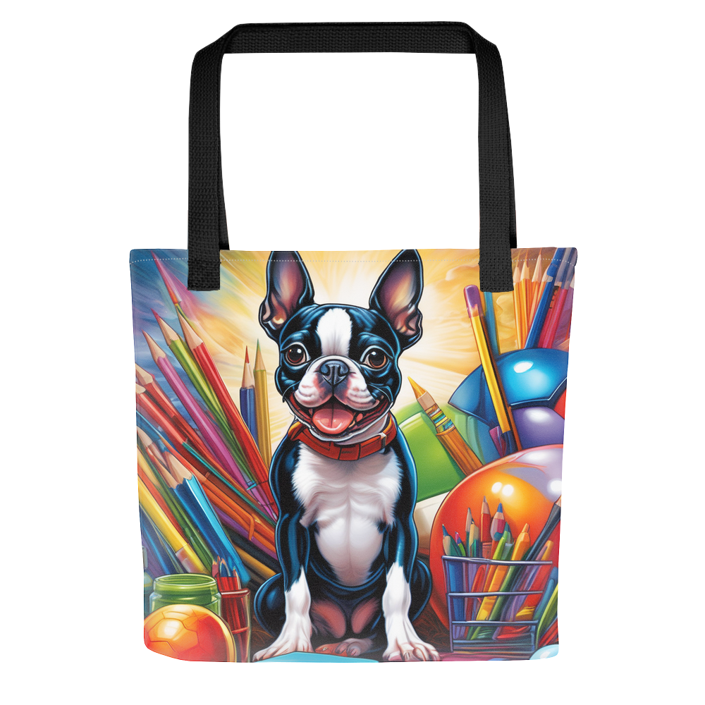 PugMug Custom Boston Terrier Tote