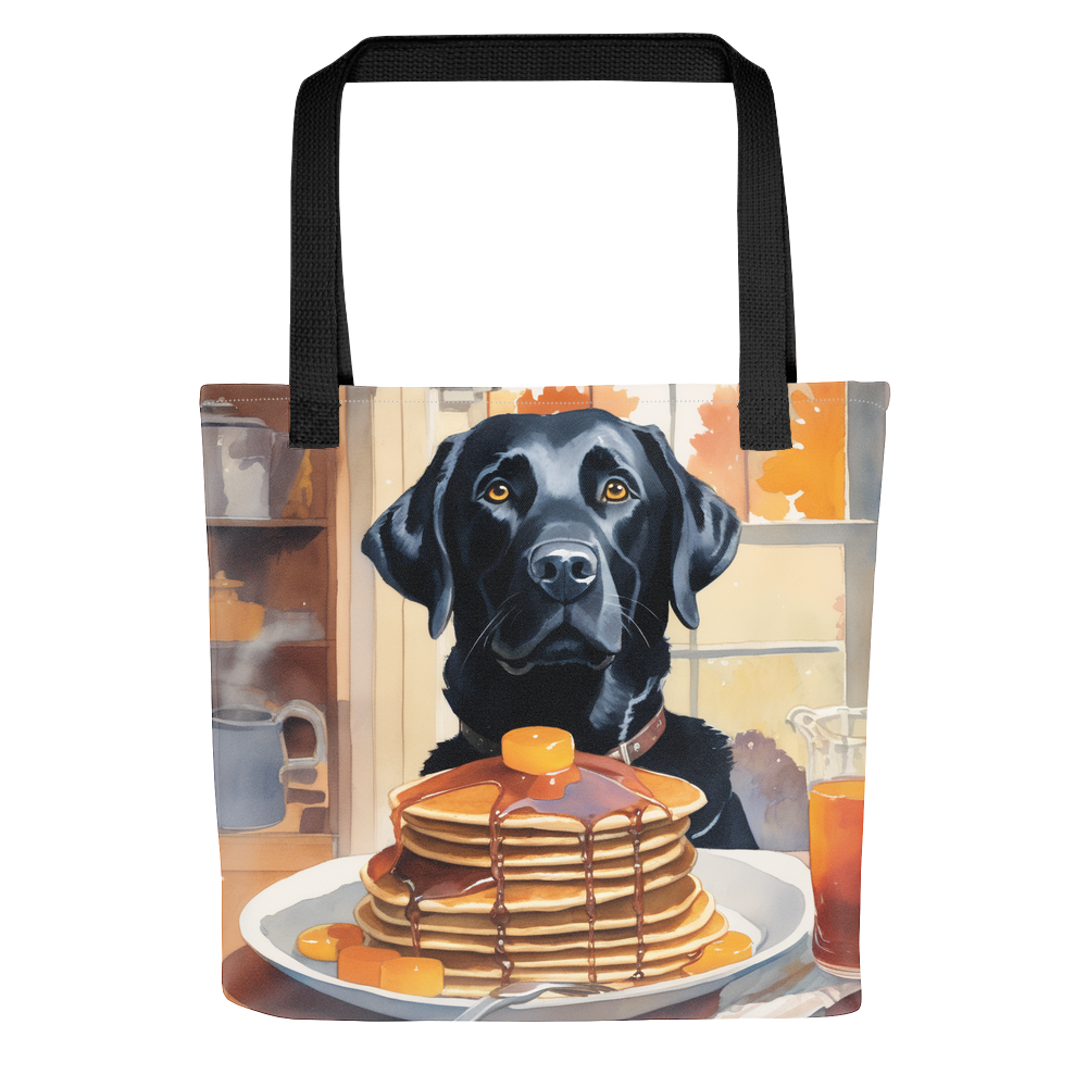 PugMug Custom Black Labrador Retriever Tote