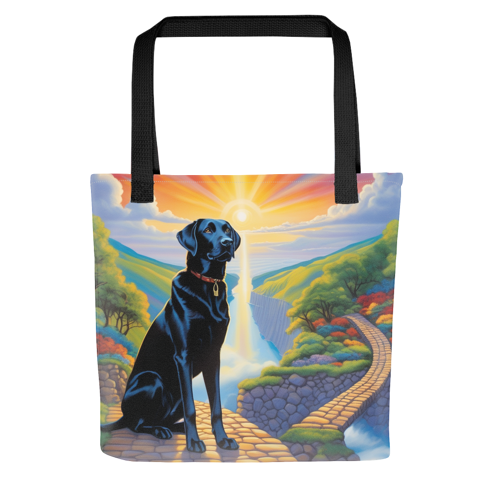 PugMug Custom Black Labrador Retriever Tote