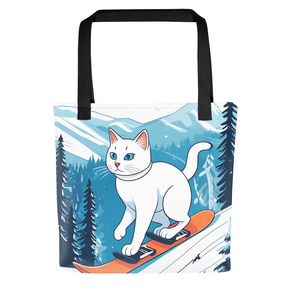 PugMug Custom White Companion Cat Tote