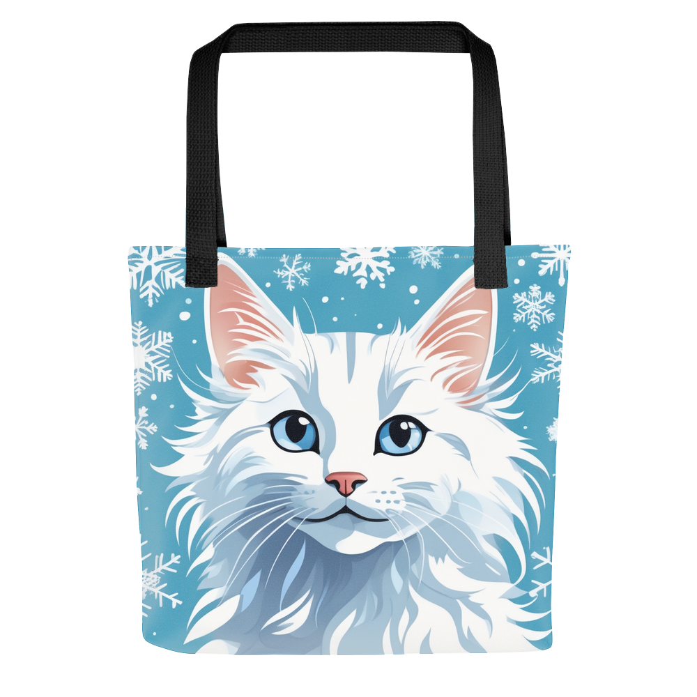 PugMug Custom White Companion Cat Tote
