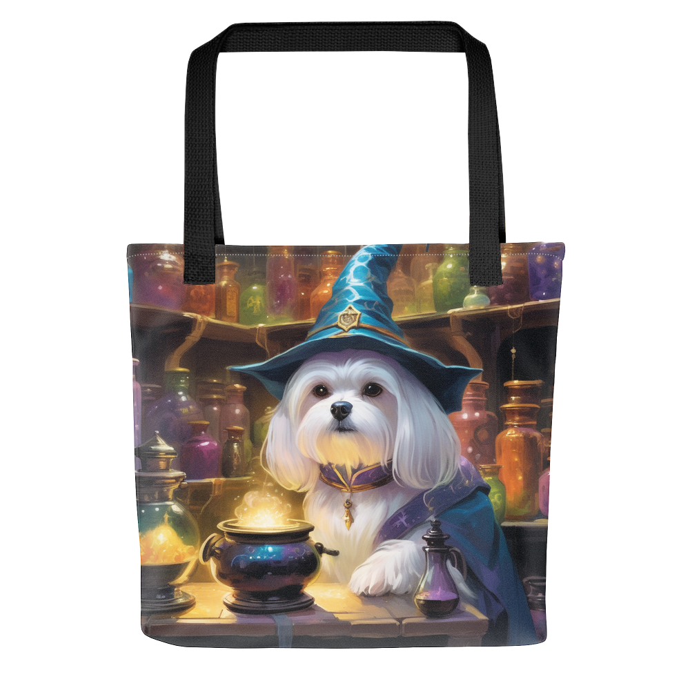 PugMug Custom Maltese Dog Tote