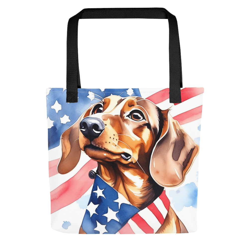 PugMug Custom Tan Dachshund Tote
