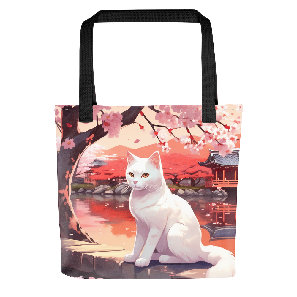 PugMug Custom White Companion Cat Tote