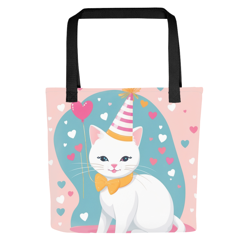 PugMug Custom White Companion Cat Tote