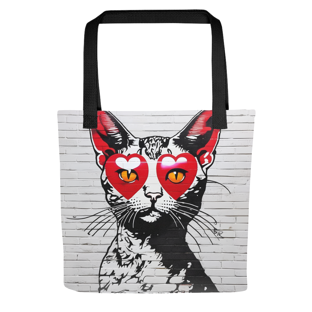 PugMug Custom Tabby Devon Rex Cat Tote