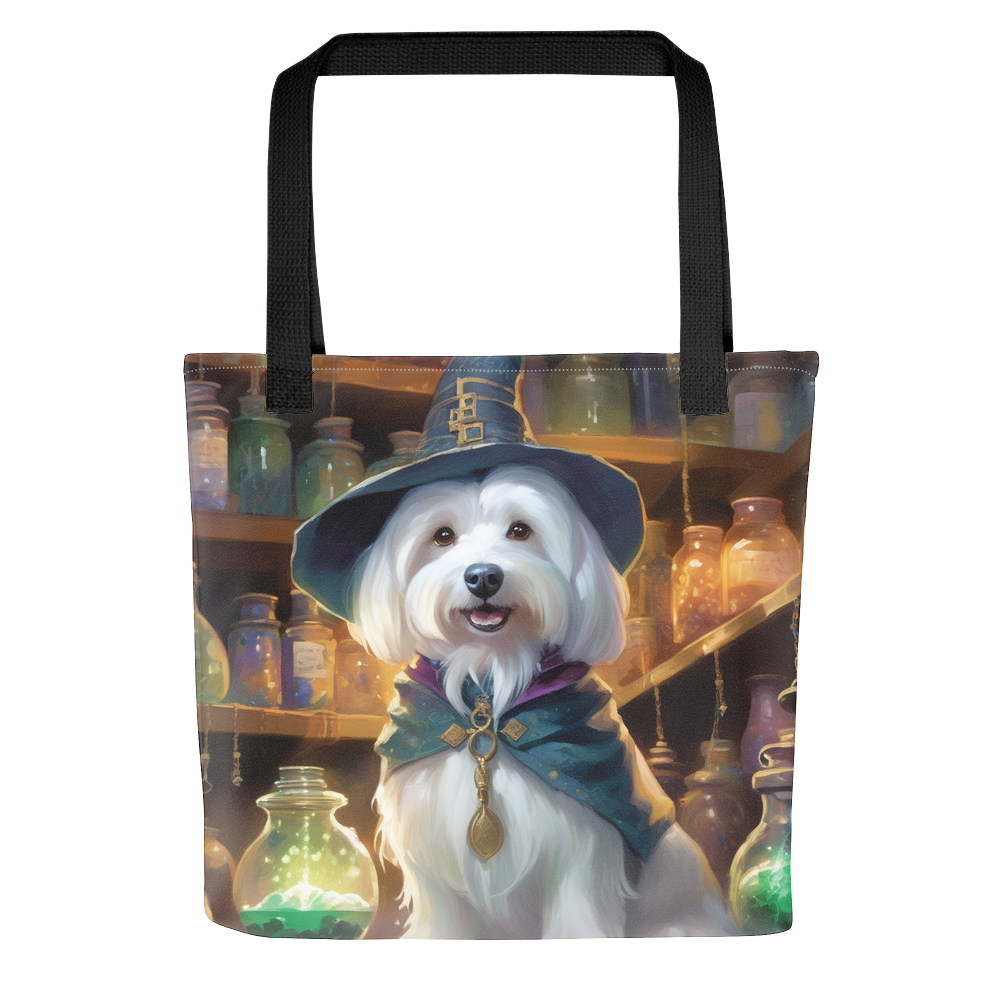 PugMug Custom White Havanese Dog Tote