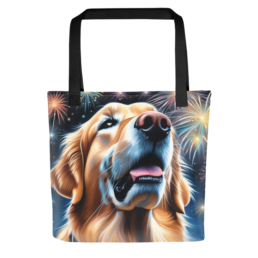 PugMug Custom Golden Retriever Tote