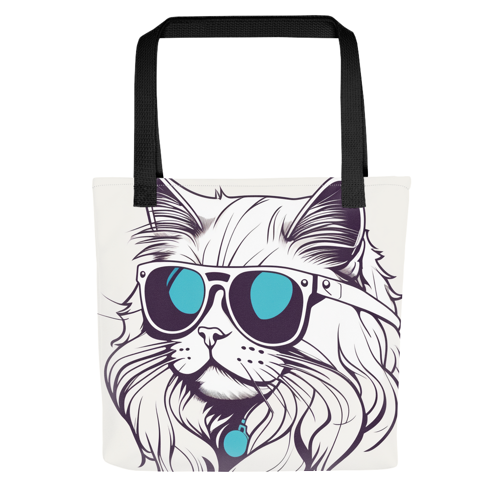 PugMug Custom White Persian Cat Tote