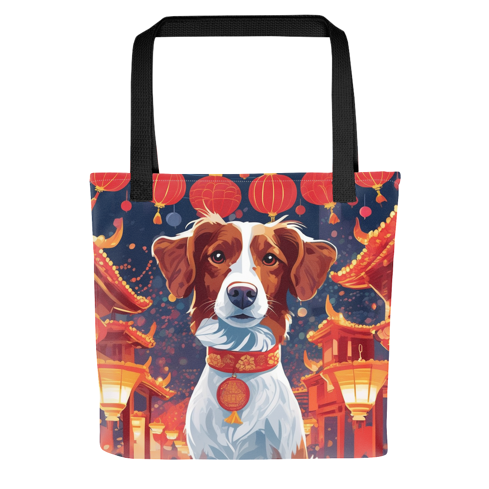 PugMug Custom Brittany Dog Tote