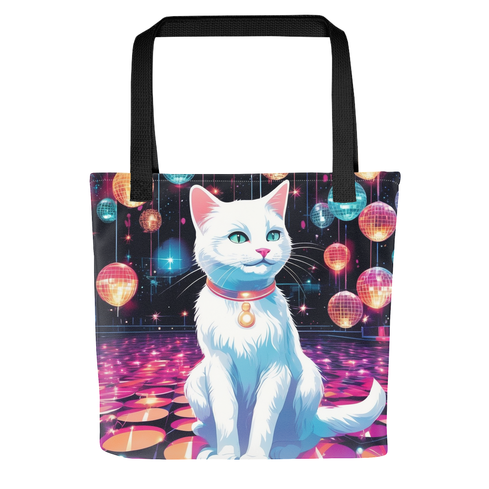 PugMug Custom White Companion Cat Tote
