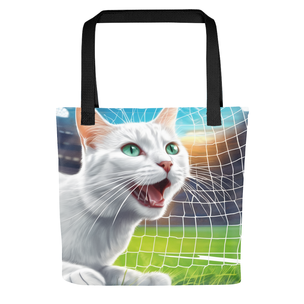 PugMug Custom White Companion Cat Tote