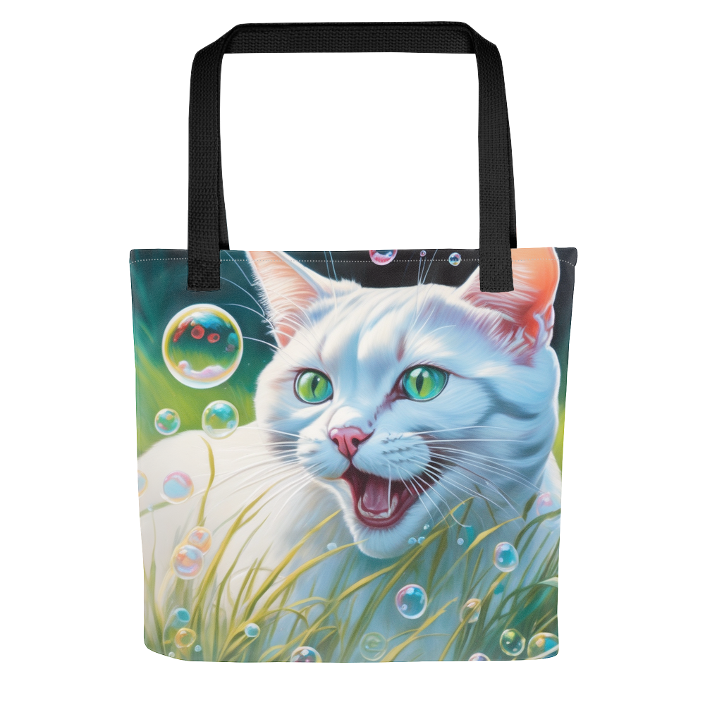 PugMug Custom White Exotic Cat Tote