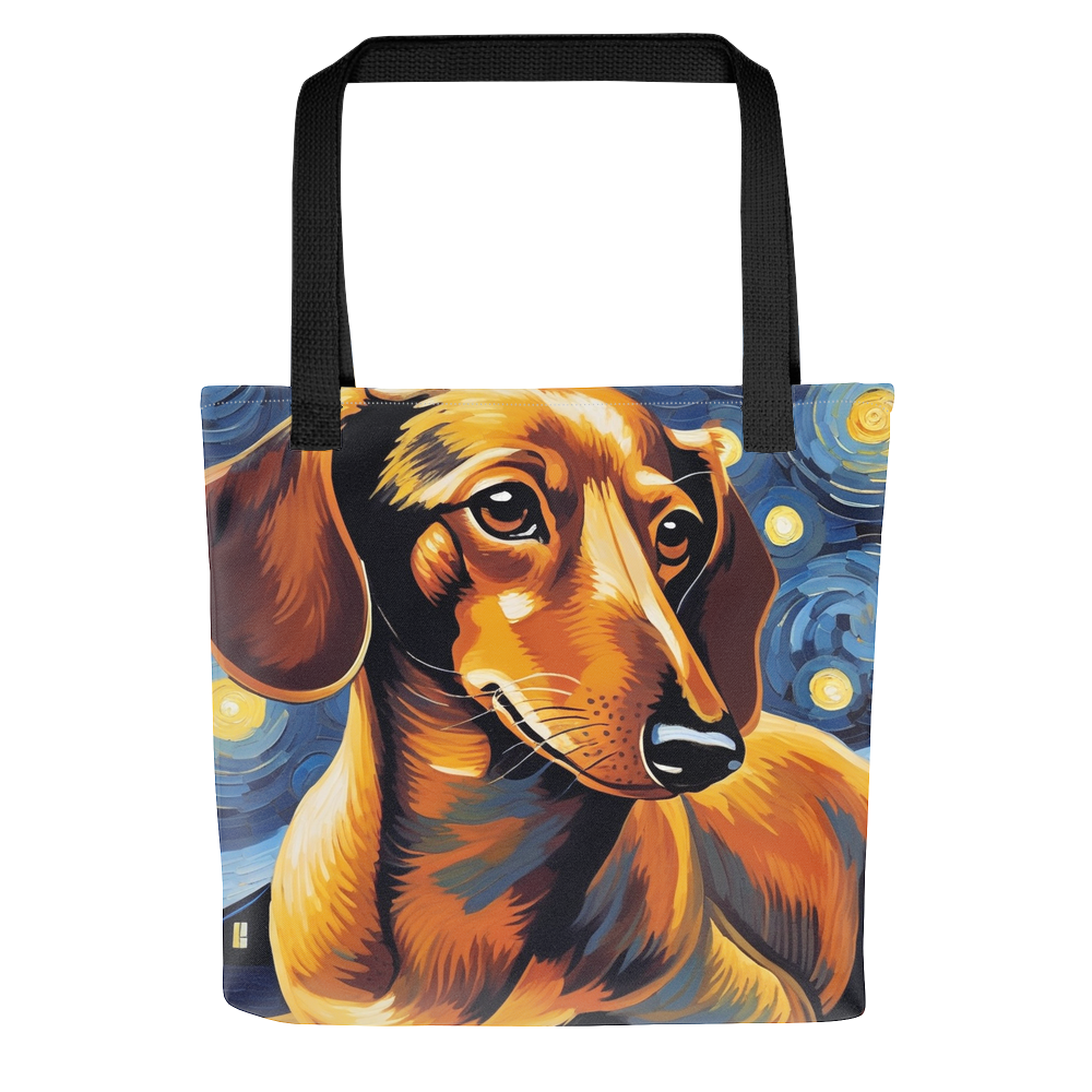 PugMug Custom Tan Dachshund Tote