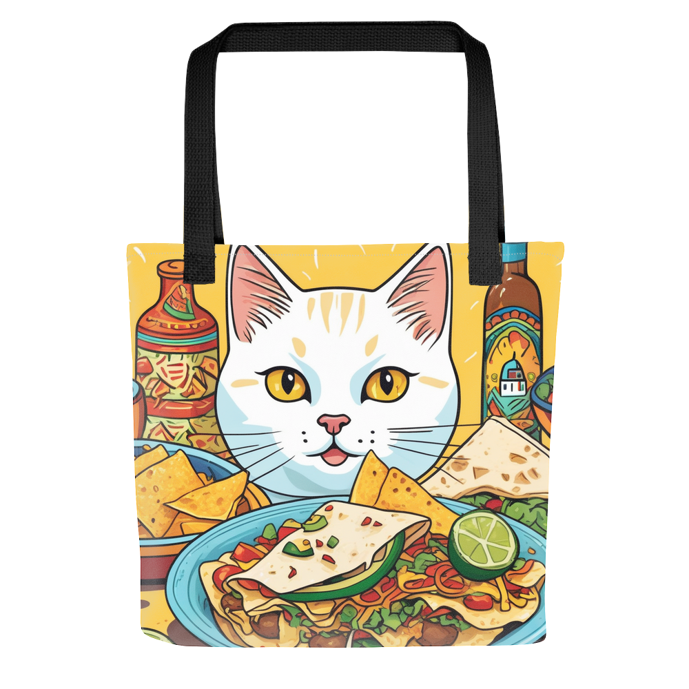 PugMug Custom White Companion Cat Tote