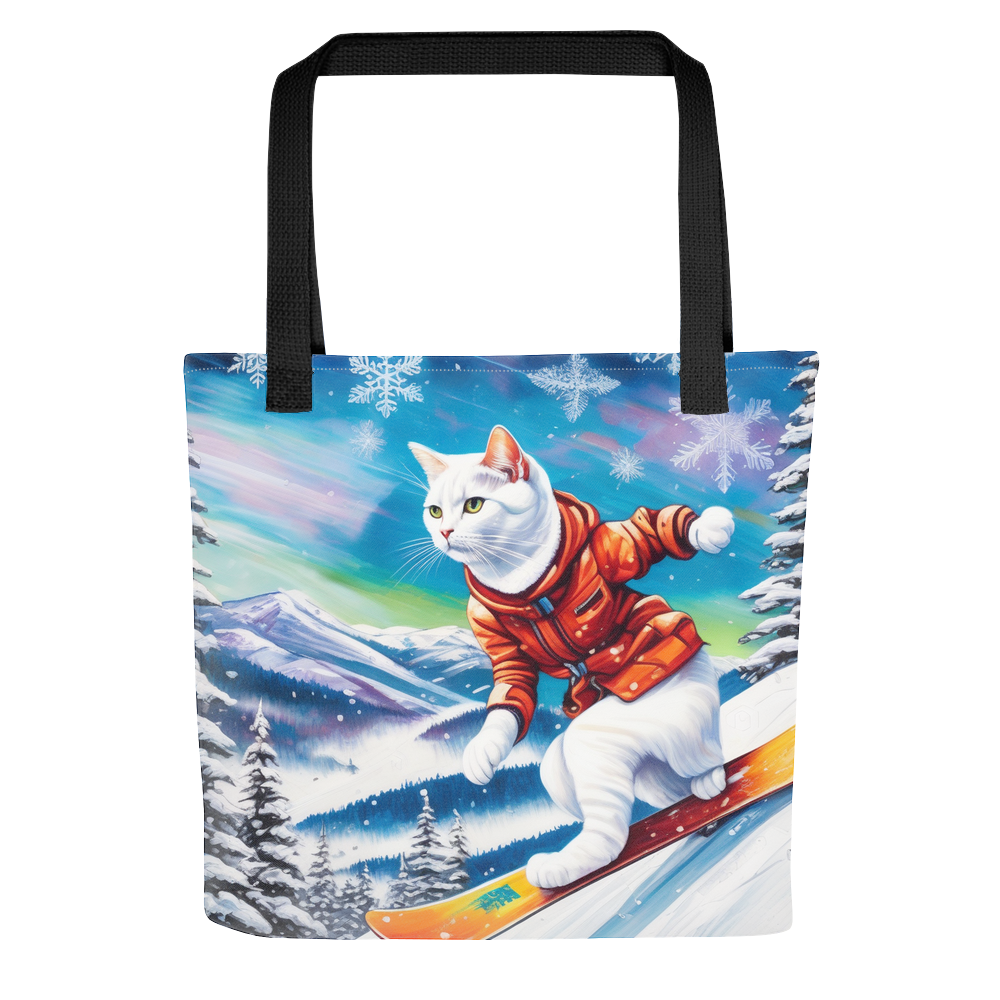 PugMug Custom White Companion Cat Tote