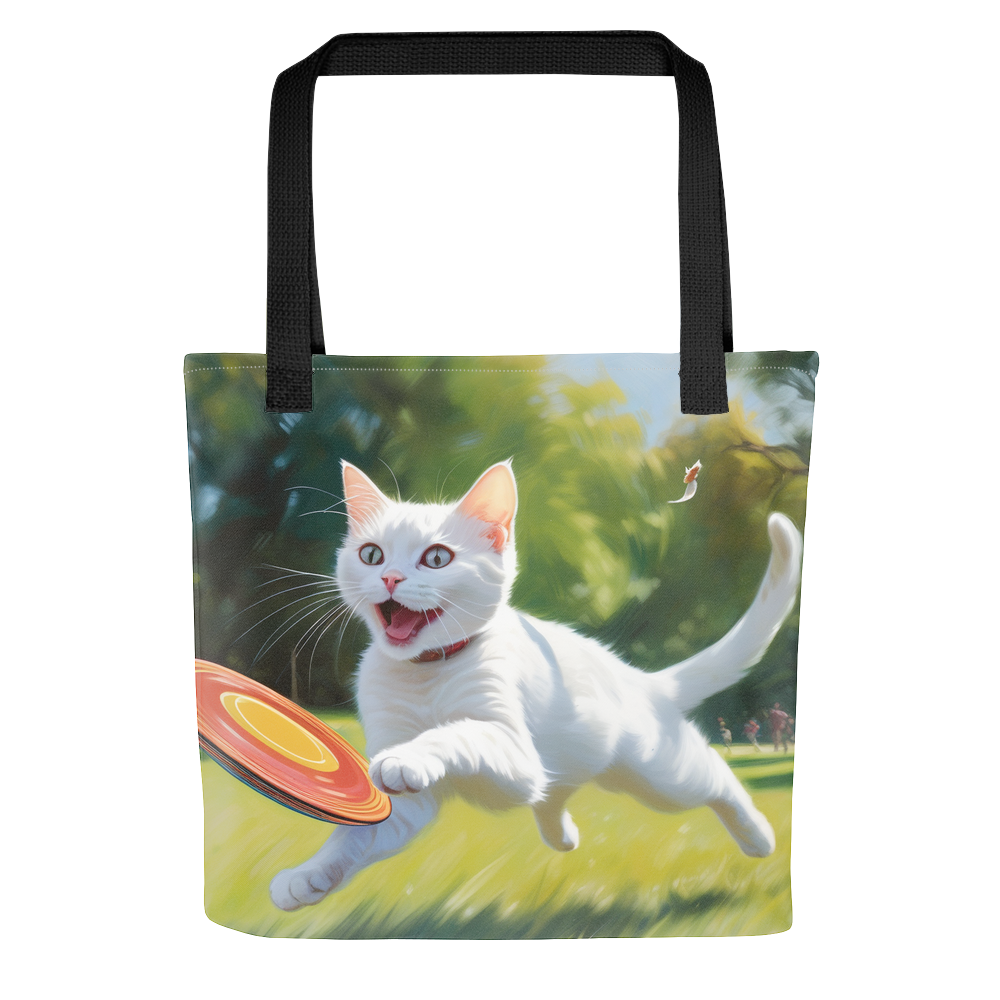 PugMug Custom White Companion Cat Tote