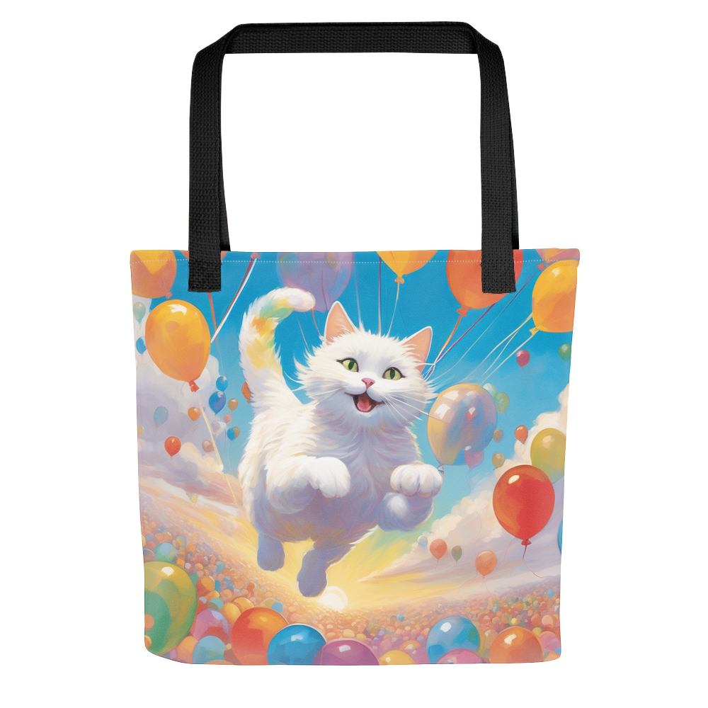 PugMug Custom White Companion Cat Tote