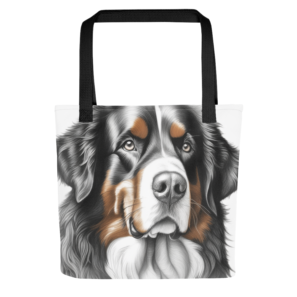 PugMug Custom Bernese Mountain Dog Tote