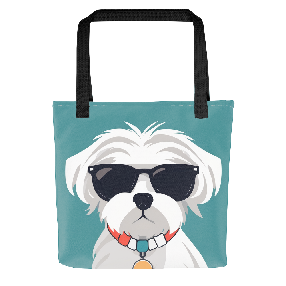 PugMug Custom Maltese Dog Tote