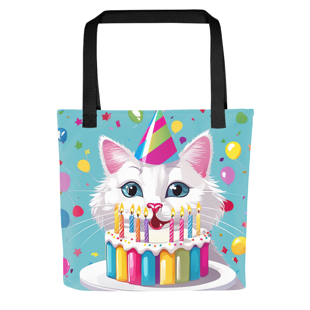 PugMug Custom White Companion Cat Tote