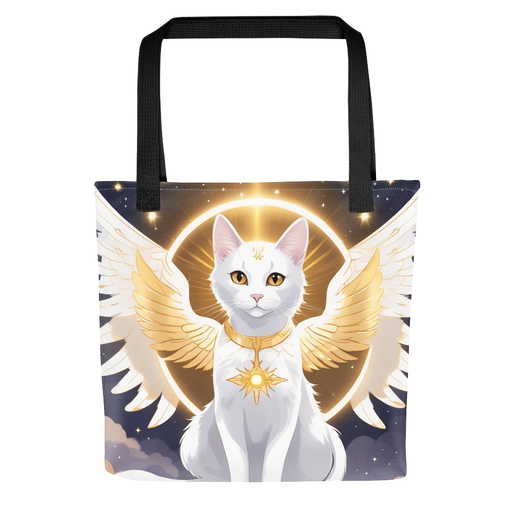 PugMug Custom White Companion Cat Tote