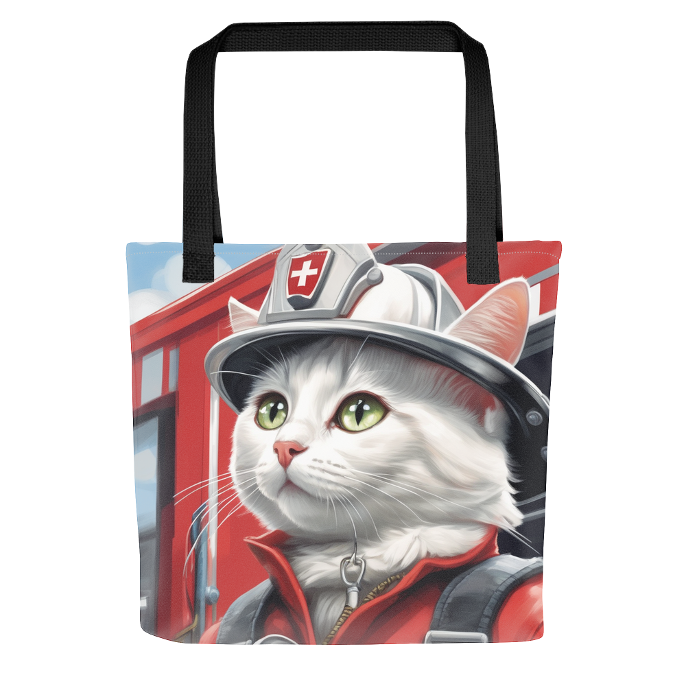 PugMug Custom White Companion Cat Tote