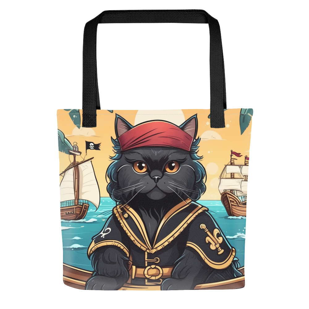 PugMug Custom Black Persian Cat Tote