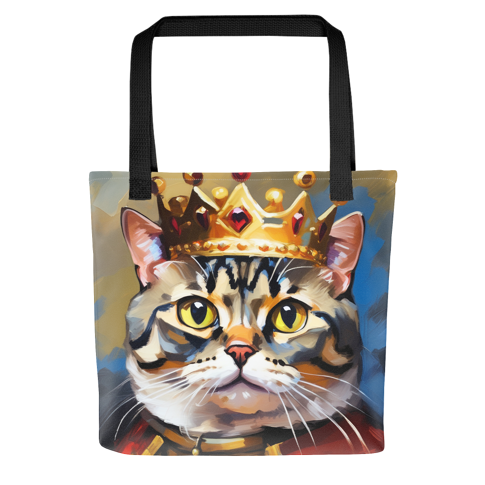 PugMug Custom Tabby Scottish Fold Cat Tote