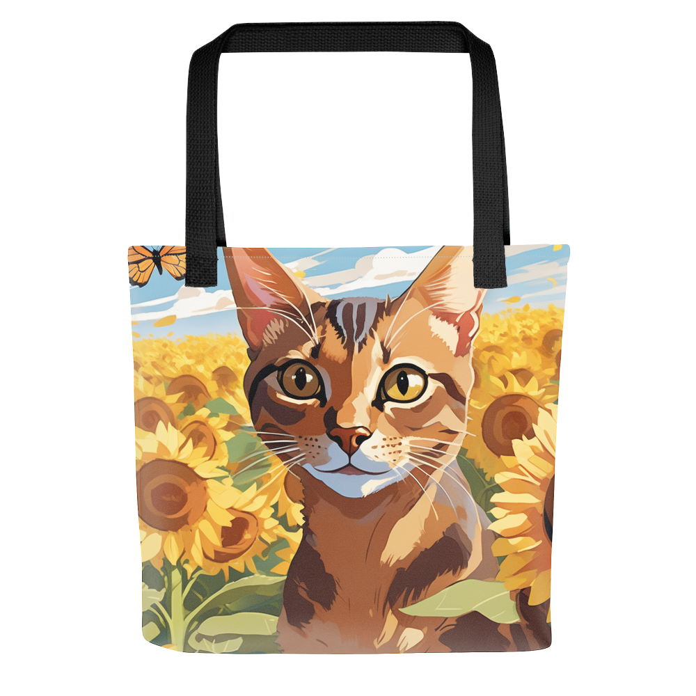 PugMug Custom Tabby Abyssinian Cat Tote