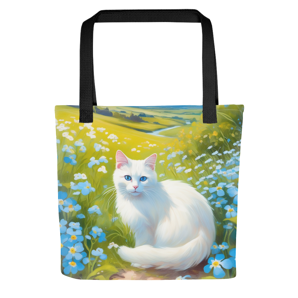 PugMug Custom White Companion Cat Tote