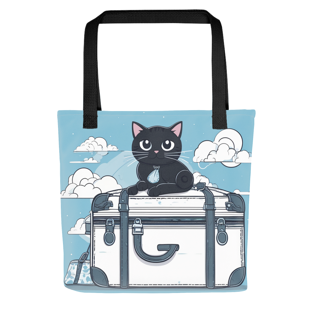 PugMug Custom Black Exotic Cat Tote