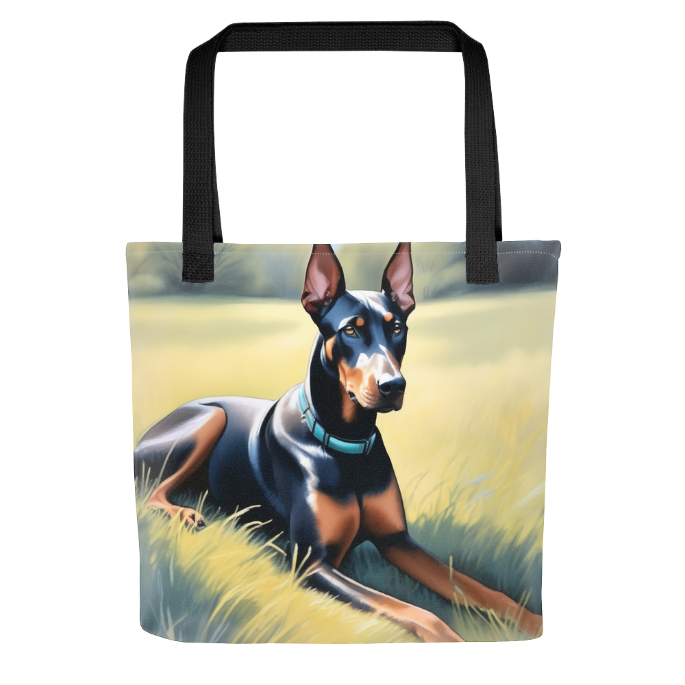 PugMug Custom Doberman Pinscher Tote