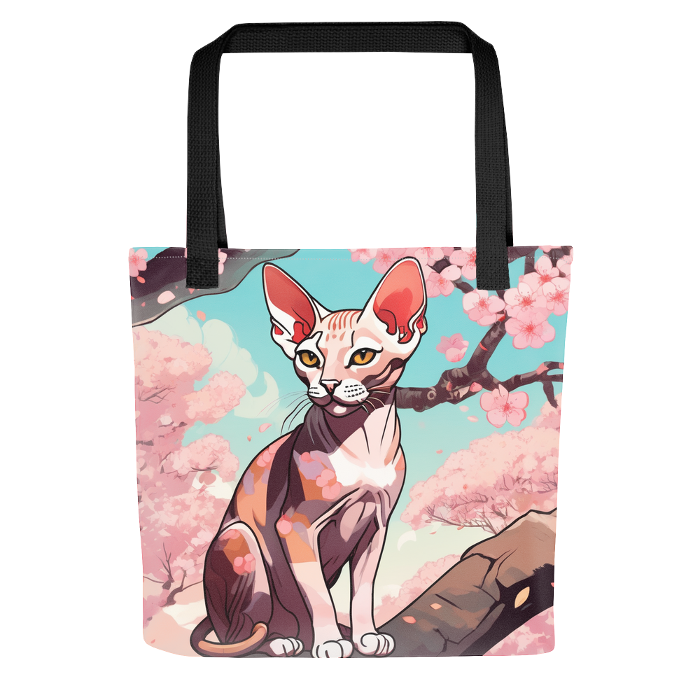 PugMug Custom Tabby Sphynx Cat Tote