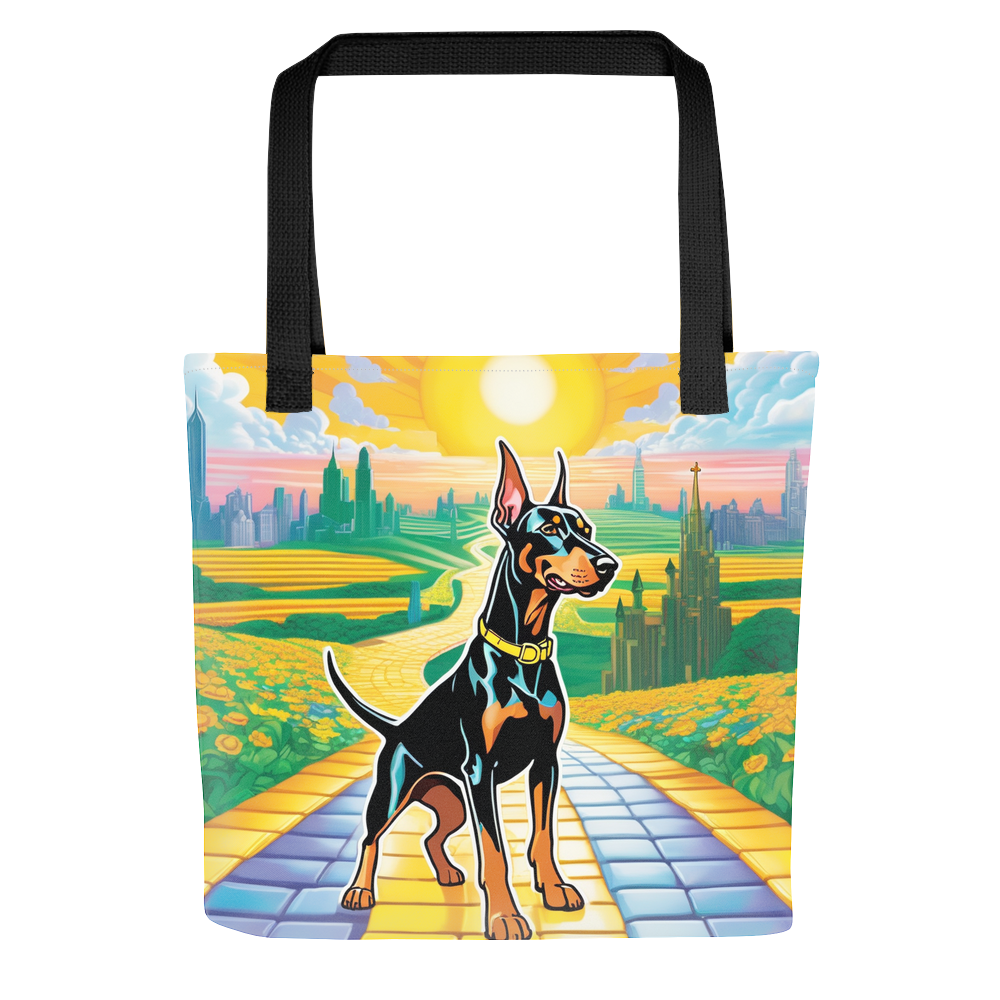 PugMug Custom Doberman Pinscher Tote