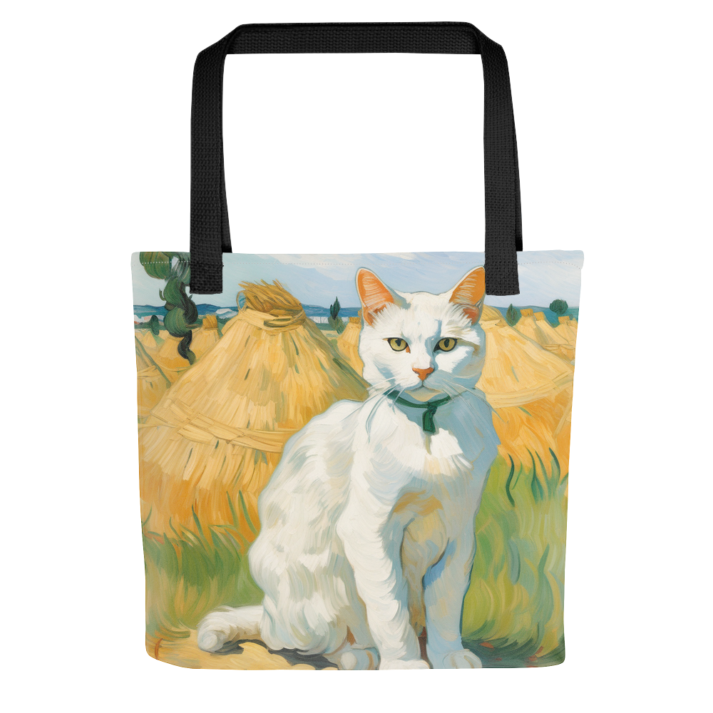 PugMug Custom White Companion Cat Tote
