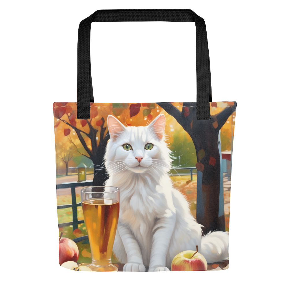 PugMug Custom White Companion Cat Tote