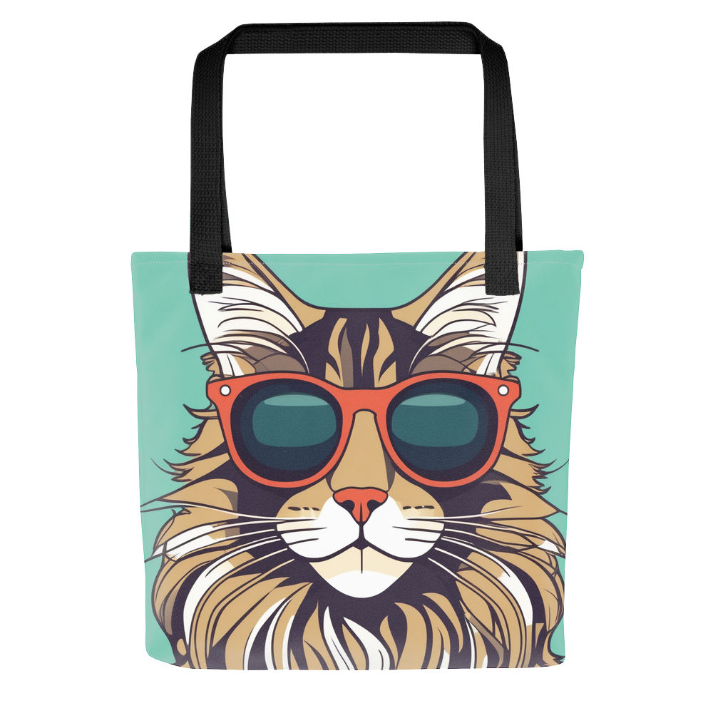 PugMug Custom Tabby Maine Coon Cat Tote