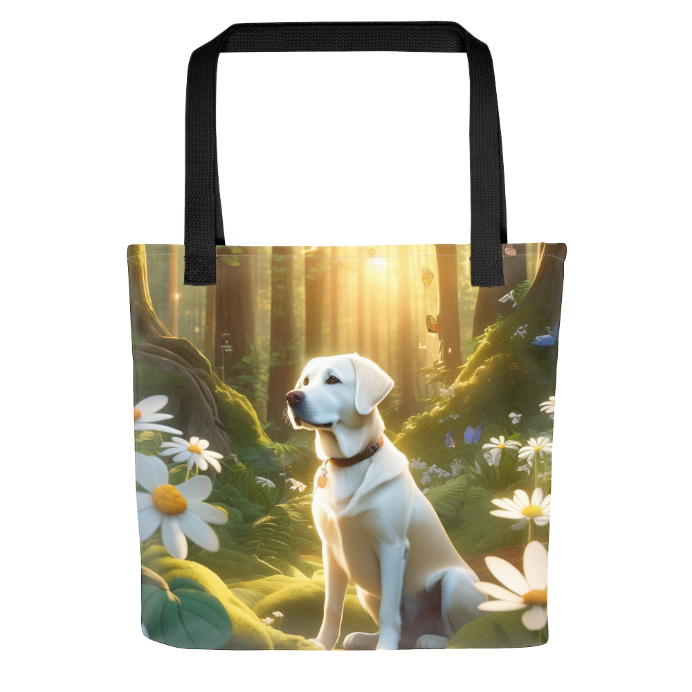 PugMug Custom White Labrador Retriever Tote
