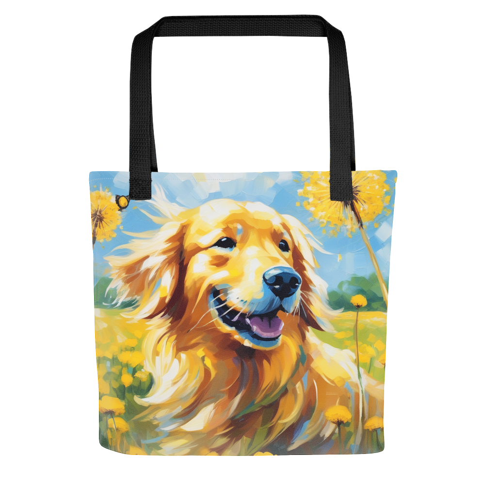 PugMug Custom Golden Retriever Tote