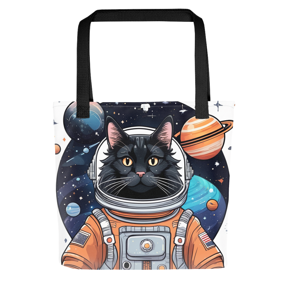 PugMug Custom Black Maine Coon Cat Tote