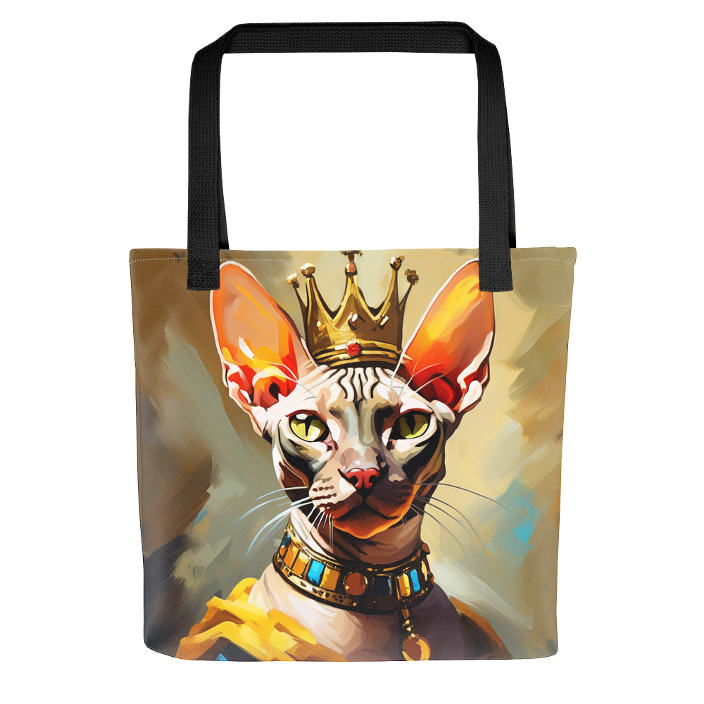PugMug Custom Tabby Sphynx Cat Tote