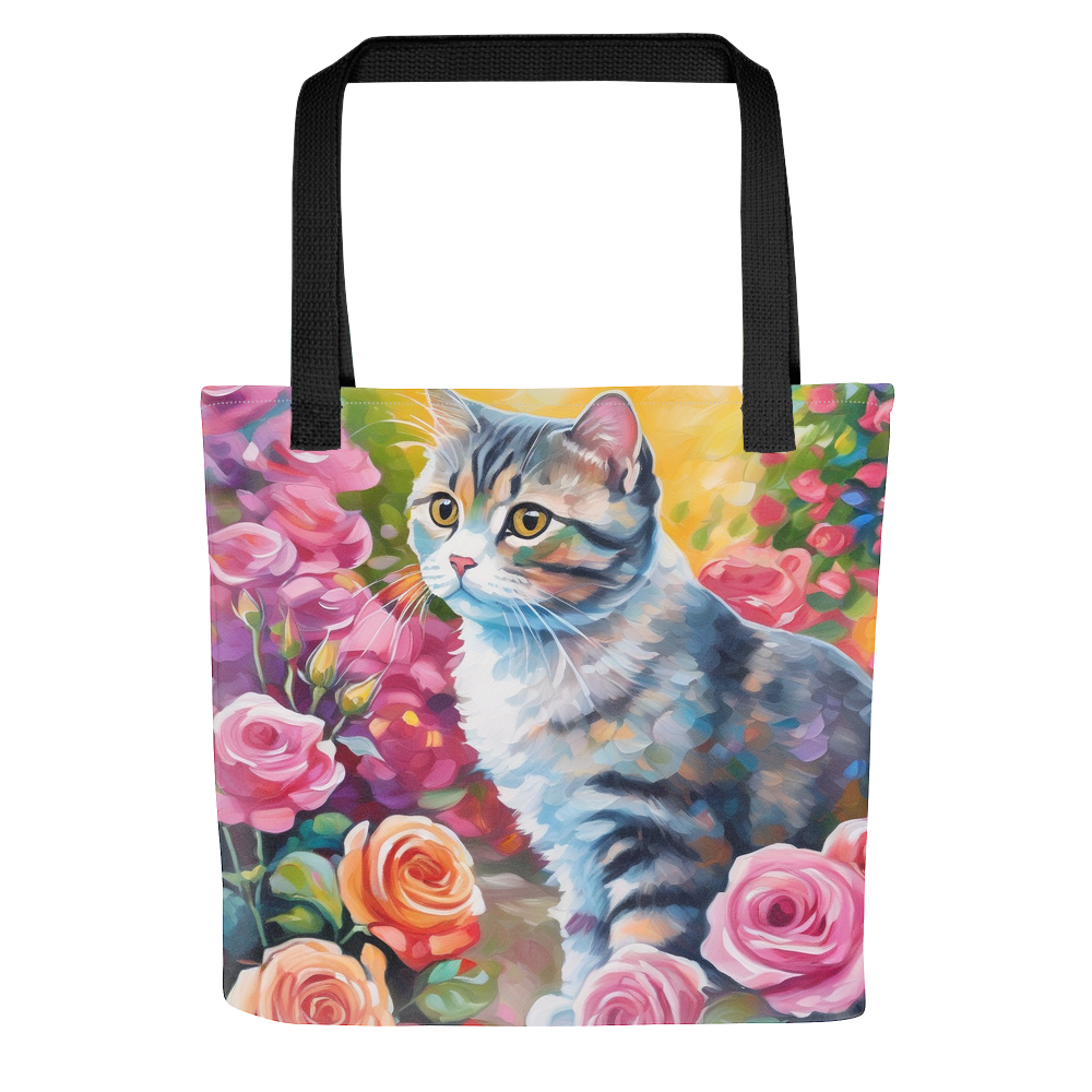 PugMug Custom Tabby Scottish Fold Cat Tote